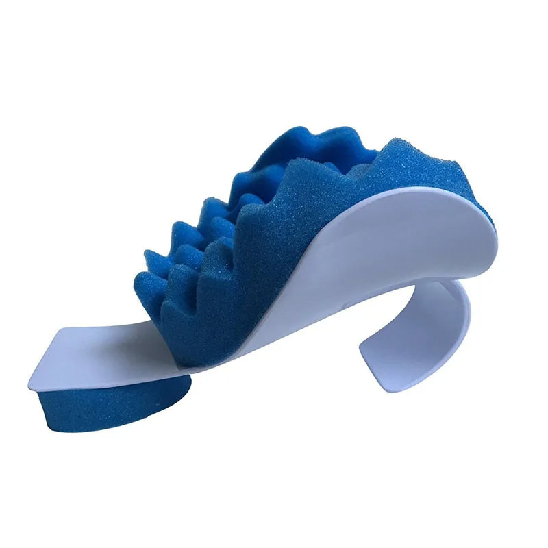 Support Pillow Blue Headrest Cushion Cervical Pillow