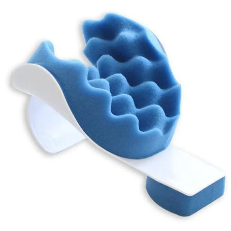 Support Pillow Blue Headrest Cushion Cervical Pillow