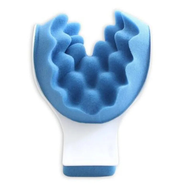 Support Pillow Blue Headrest Cushion Cervical Pillow