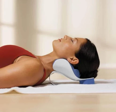 Support Pillow Blue Headrest Cushion Cervical Pillow